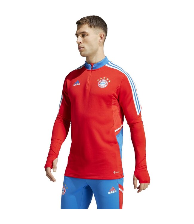 Adidas Bayern 22/23 Condivo 22 Training Top (Red/Blue)