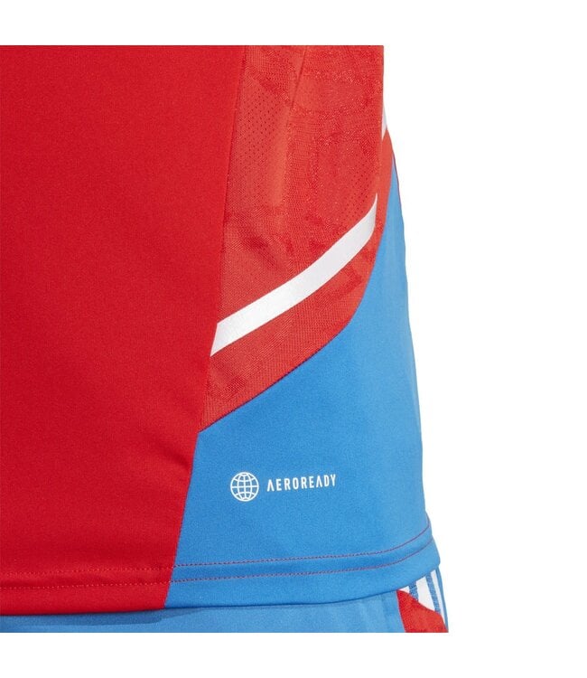 Adidas Bayern 22/23 Condivo 22 Training Jersey (Red/Blue)