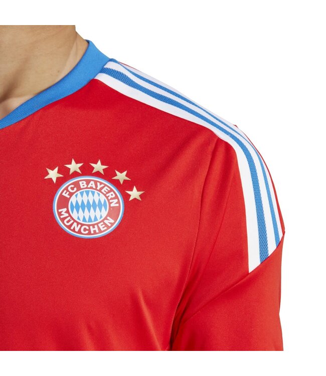 Adidas Bayern 22/23 Condivo 22 Training Jersey (Red/Blue)