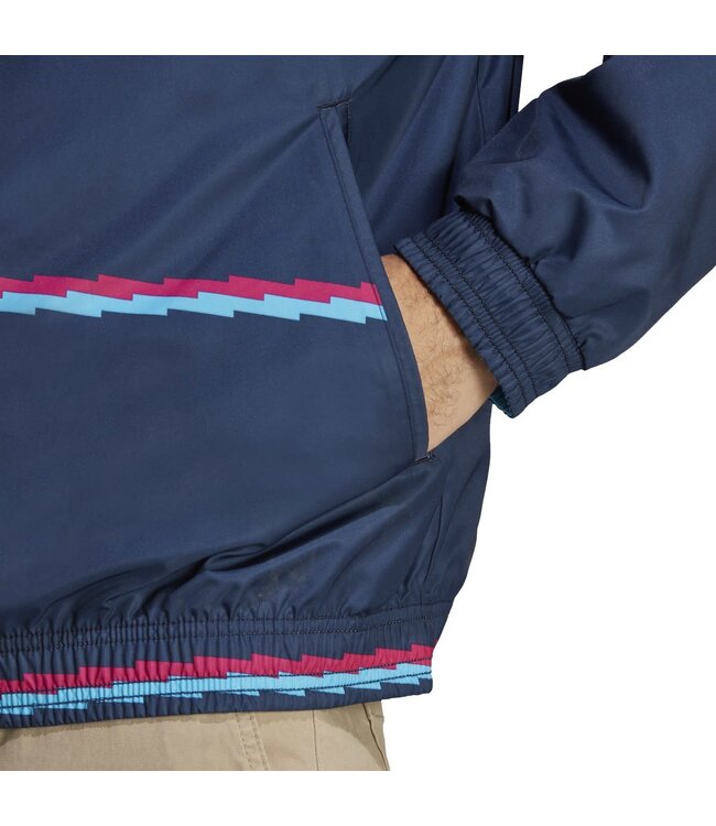 Adidas Arsenal 22/23 Reversible Anthem Jacket (Navy/Sky)
