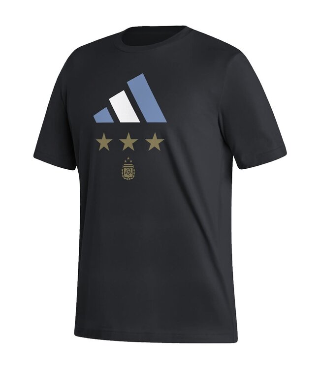 Adidas Argentina 2022 Winners Tee (Black)