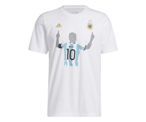 Messi x adidas Name & Number T-Shirt - White