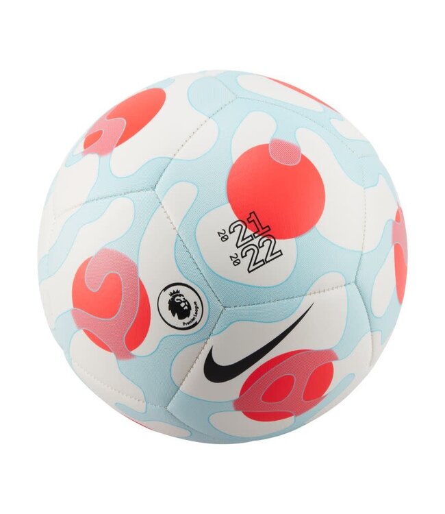 Nike Premier League Pitch Ball 21/22 (White/Blue/Crimson)