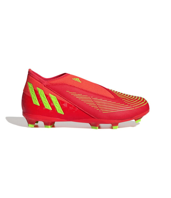 ADIDAS Predator Edge.3 Laceless FG Jr (Orange/Lime)