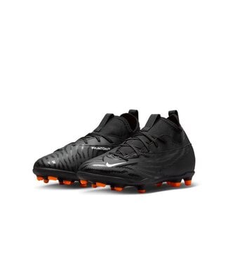 NIKE PHANTOM GX CLUB DF FG/MG JR (BLACK/ORANGE)