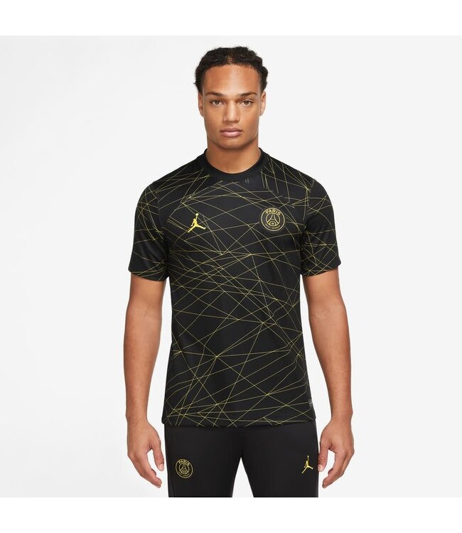 Nike PSG 23/24 Fourth Jersey (Black/Yellow)