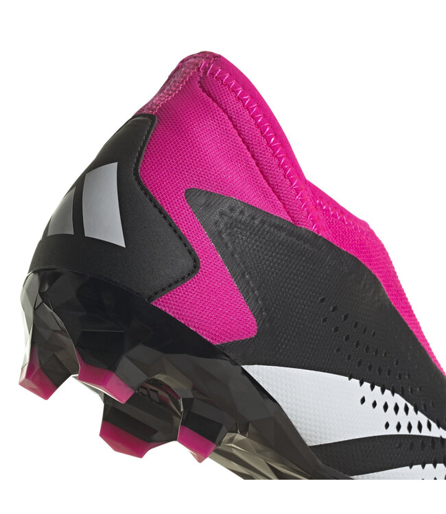 Adidas Predator Accuracy.3 Laceless FG (Black/Pink)