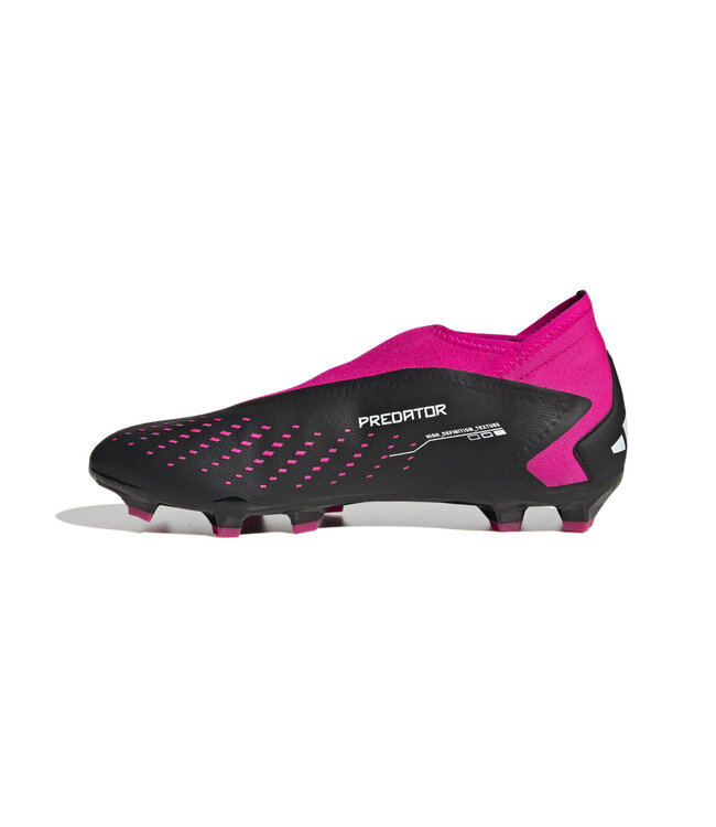 Adidas Predator Accuracy.3 Laceless FG (Black/Pink)