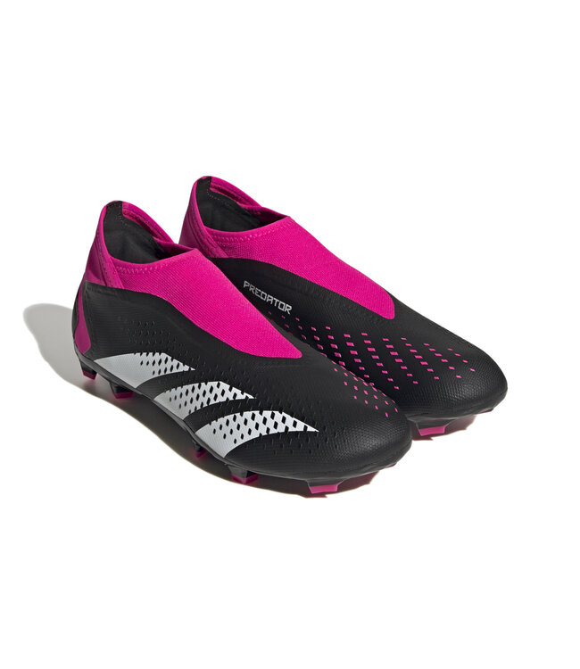 Adidas Predator Accuracy.3 Laceless FG (Black/Pink)