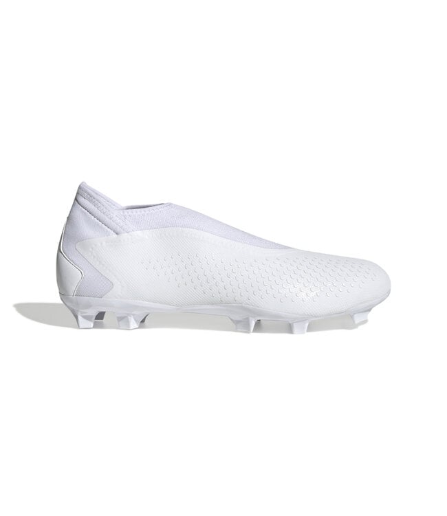 Adidas Predator Accuracy.3 Laceless FG (White/White)