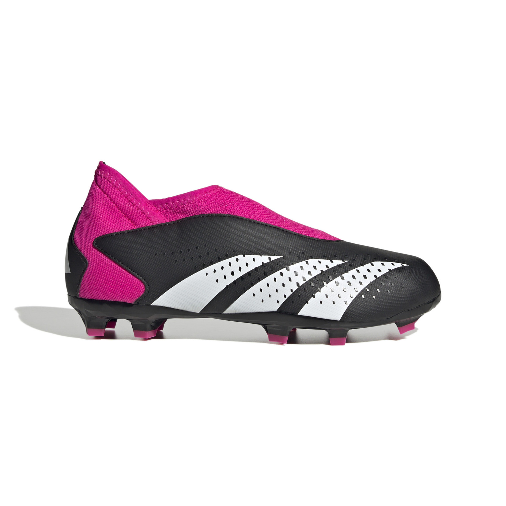 adidas Predator Accuracy .3 Laceless LL OYF FG - Shock Pink/Zero  Metallic/Black - Soccerium