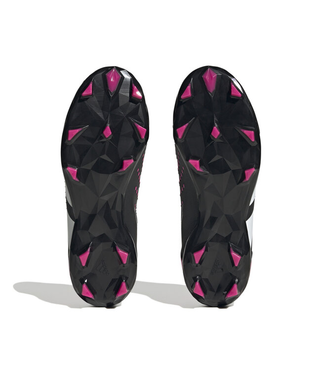Adidas Predator Accuracy.3 Laceless FG Jr (Black/Pink)