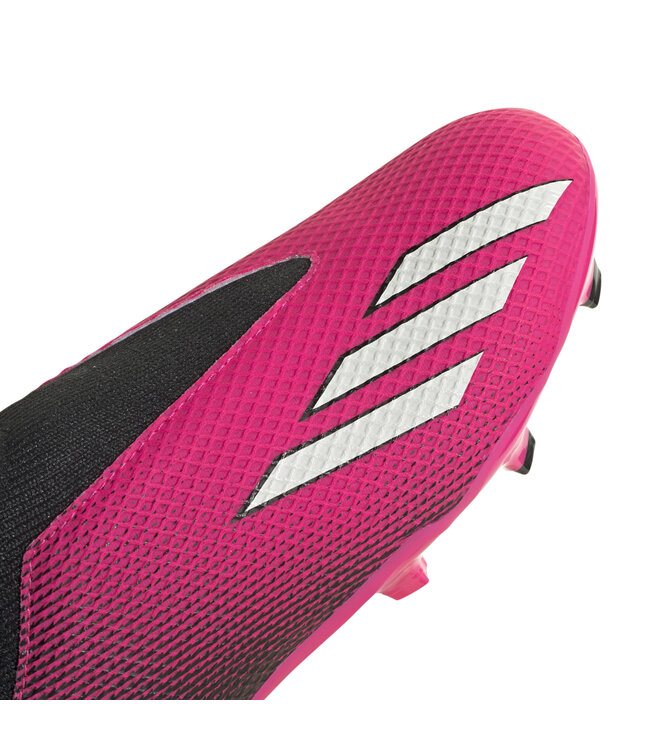 Adidas X Speedportal.3 Laceless FG Jr (Pink/Black)