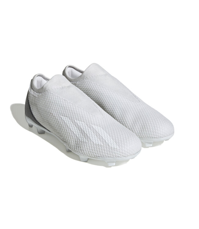 Adidas X Speedportal.3 Laceless FG (White/White)