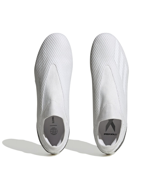 Adidas X Speedportal.3 Laceless FG (White/White)