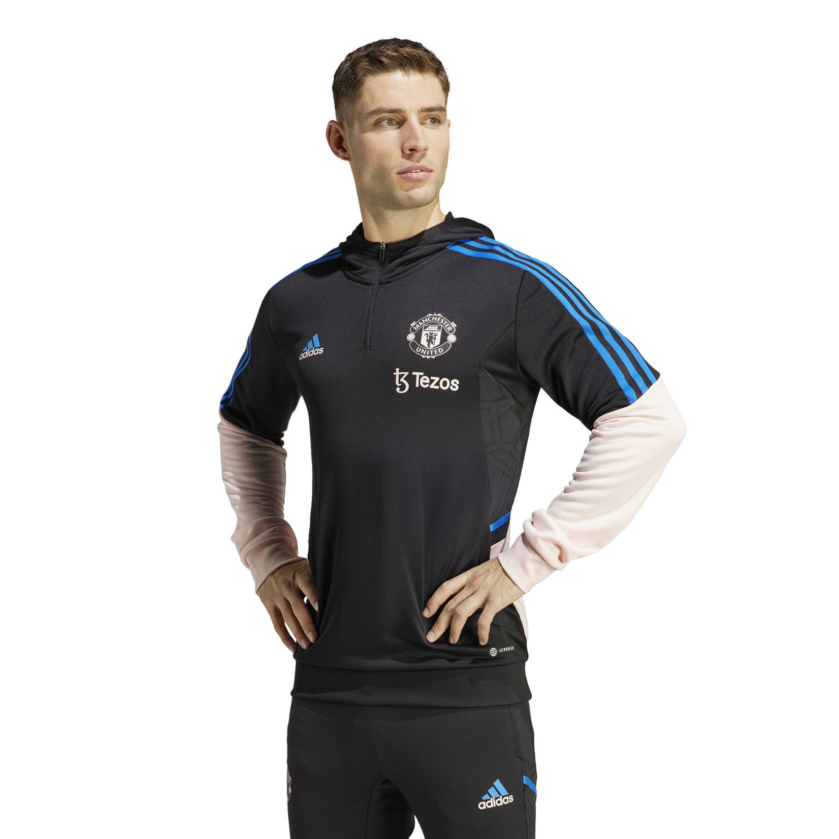 Men's adidas Pink Manchester United 2022/23 Training Jersey