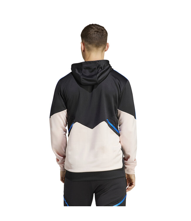 Adidas Manchester United 22/23 Hooded Track Top (Black/Pink)