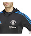 Adidas Manchester United 22/23 Hooded Track Top (Black/Pink)
