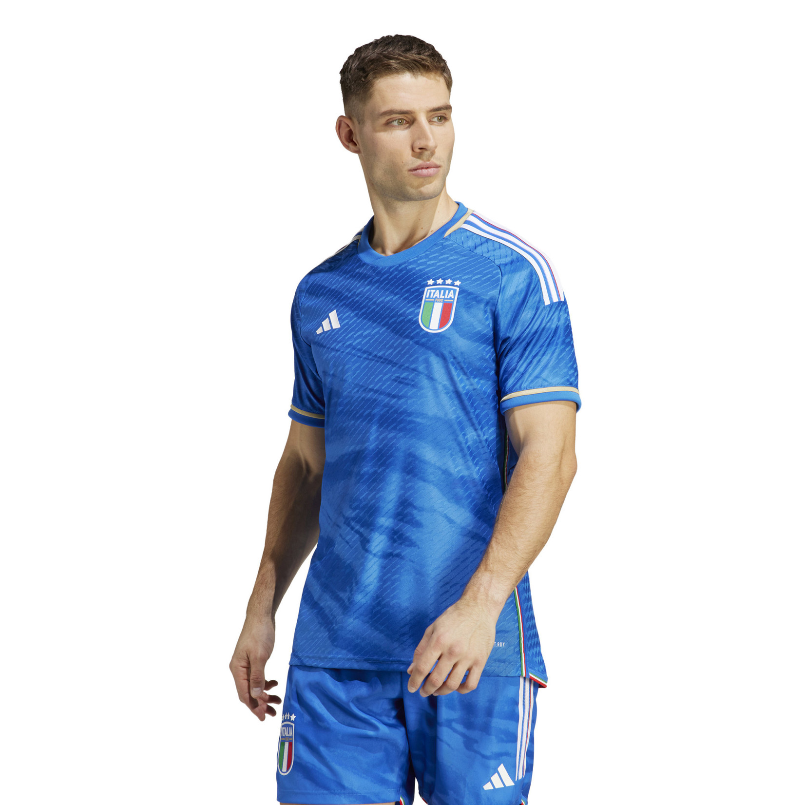 Adidas 2023 Italy Home Jersey - Blue, L