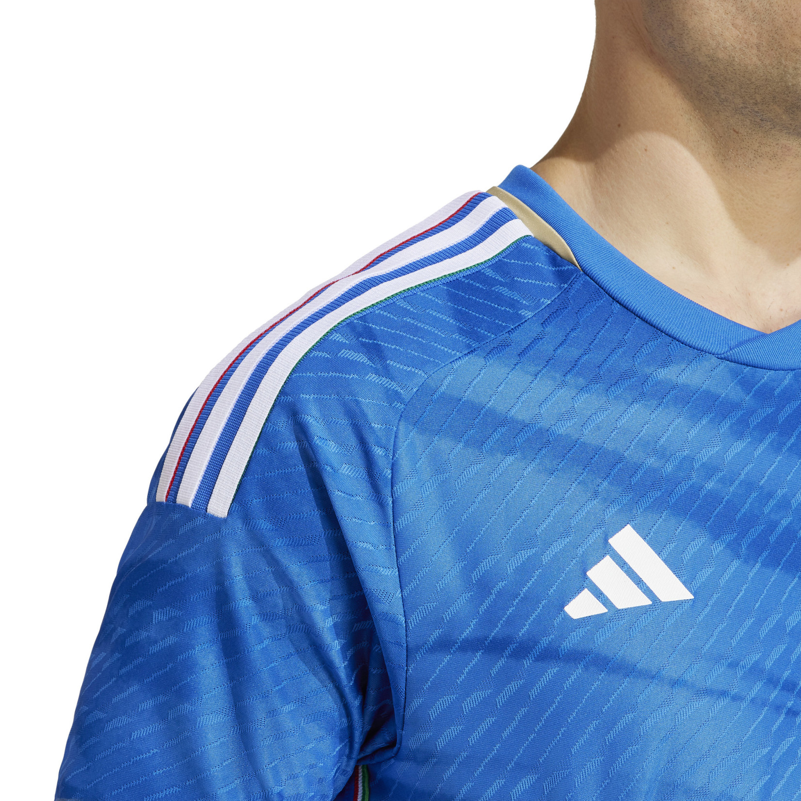 ADIDAS ITALY 2023 AUTHENTIC HOME JERSEY (BLUE)