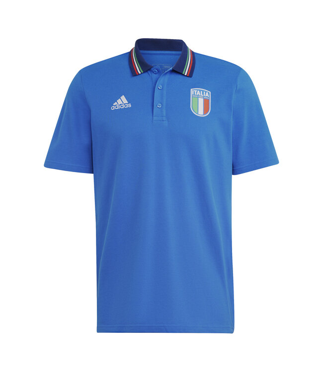 Adidas Italy 2023 DNA Polo (Blue)