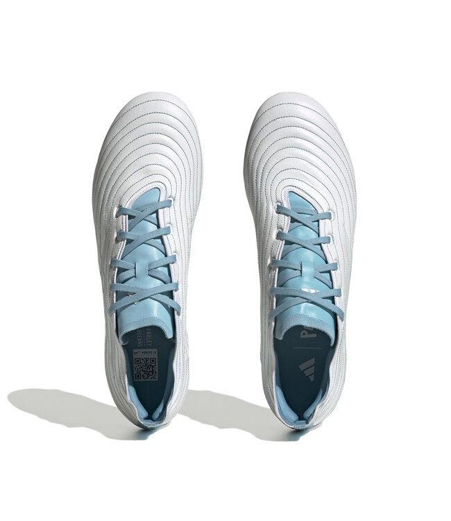 Adidas Copa Pure.1 FG (White/Aqua)