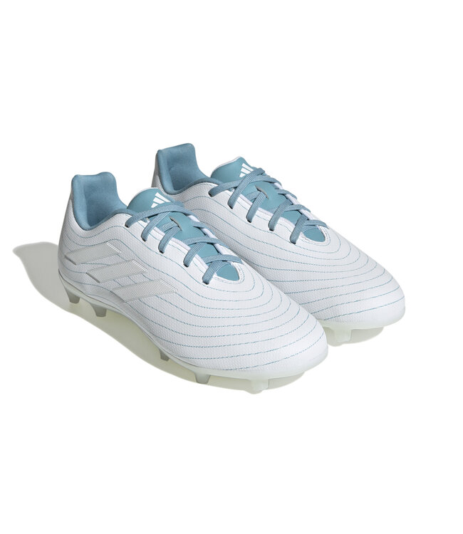 Adidas Copa Pure.3 FG Jr (White/Aqua)
