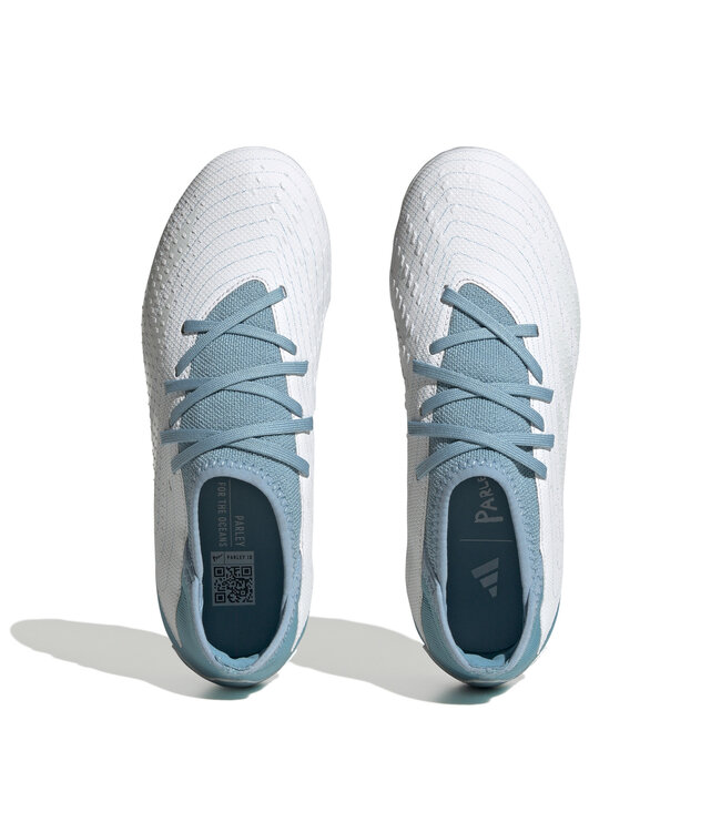 Adidas Predator Accuracy.3 FG Jr (White/Aqua)