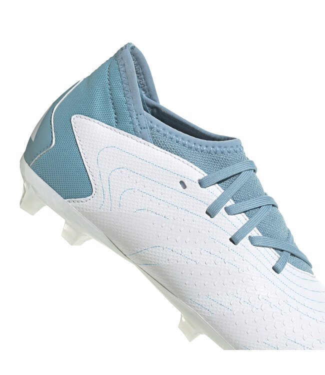 Adidas Predator Accuracy.3 FG Jr (White/Aqua)