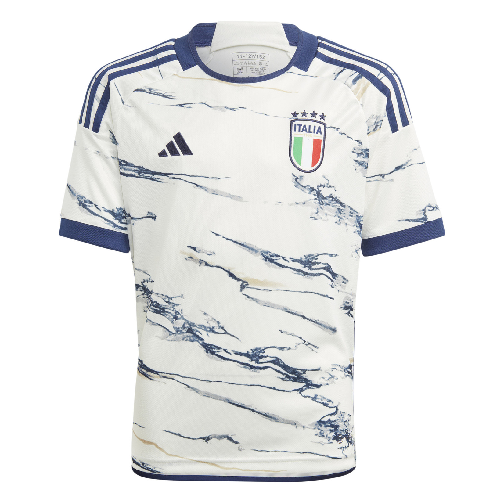 ADIDAS ITALY 2023 AWAY JERSEY YOUTH (WHITE)