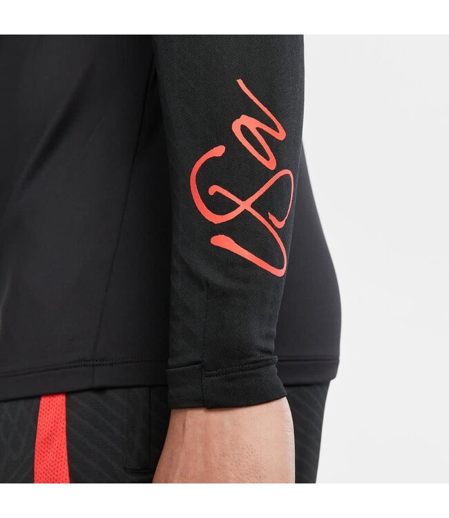 Nike USA 2023 USWNT Strike Drill Top (Black/Red)