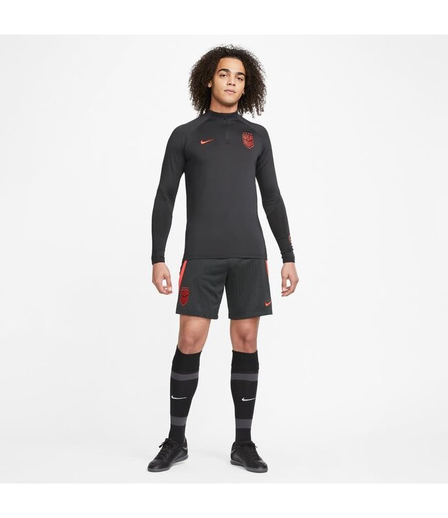 Nike USA 2023 USWNT Strike Drill Top (Black/Red)