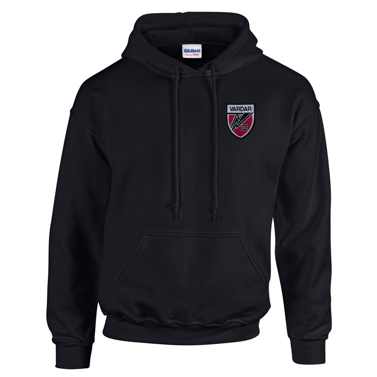 VARDAR RETRO HOODIE (BLACK) - SoccerWorld