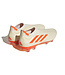 Adidas Copa Pure+ FG (White/Orange)
