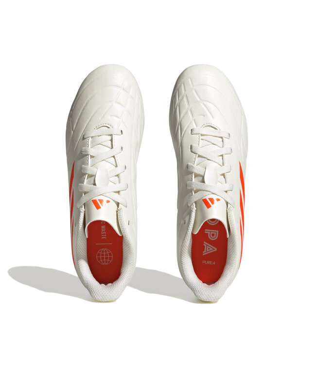 Adidas Copa Pure.4 FxG Jr (White/Orange)