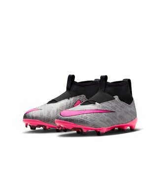 Nike ZOOM MERCURIAL SUPERFLY 9 PRO XXV FG JR (SILVER/PINK)