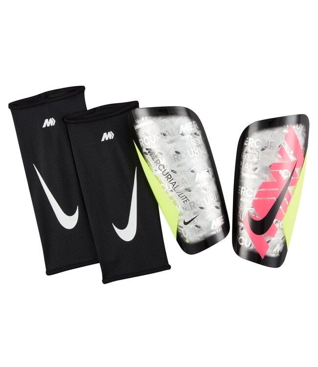 Nike Mercurial Lite Guard 25 (White/Pink/Volt)
