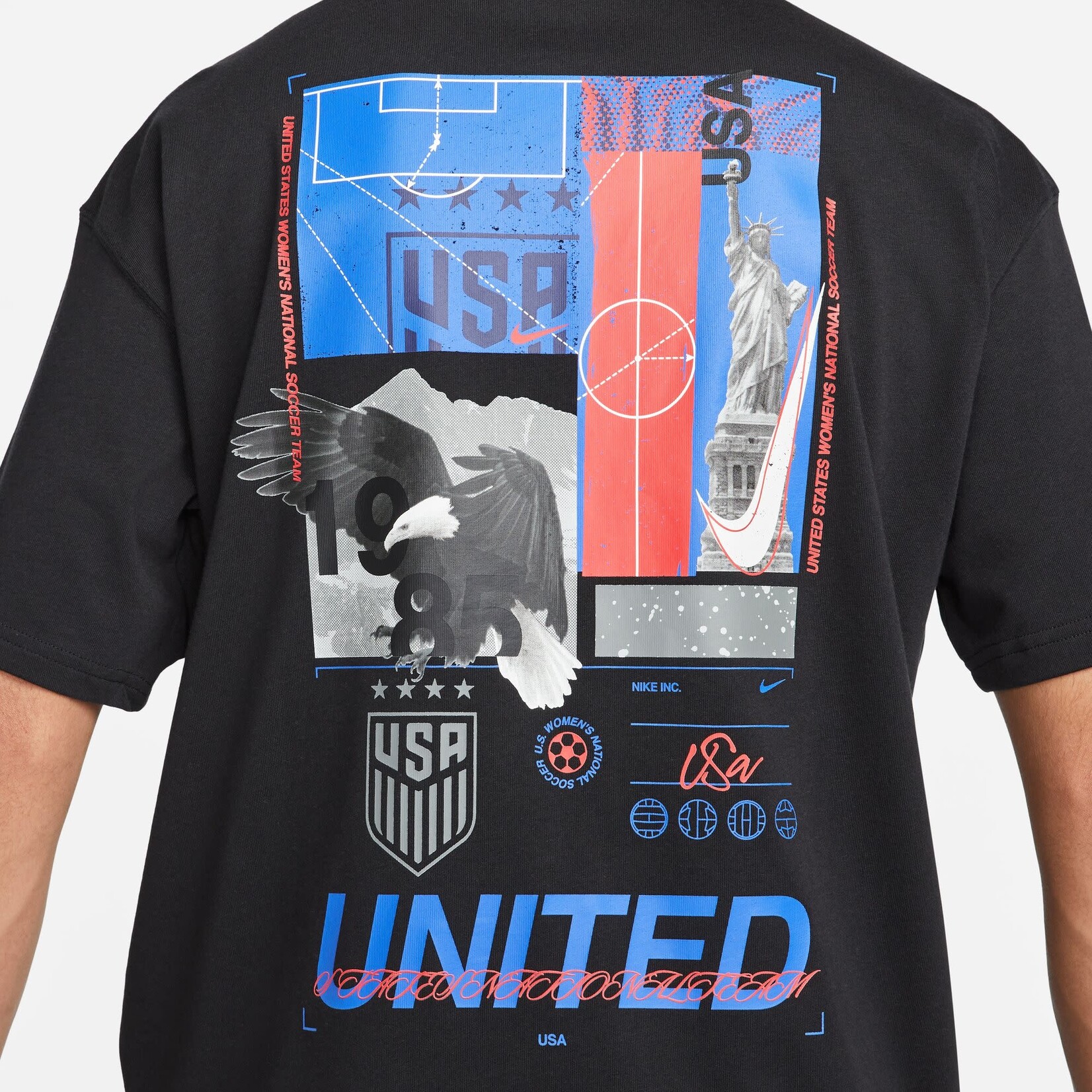 Men's Nike USWNT Strike Black Training Jersey - Official U.S.