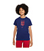 Nike USA 2023 USWNT 4-STAR CREST TEE YOUTH (NAVY)