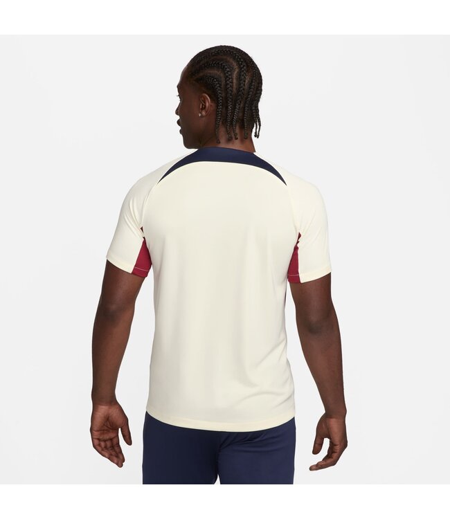 Nike PSG 23/24 Strike Training Jersey (Sand/Navy)