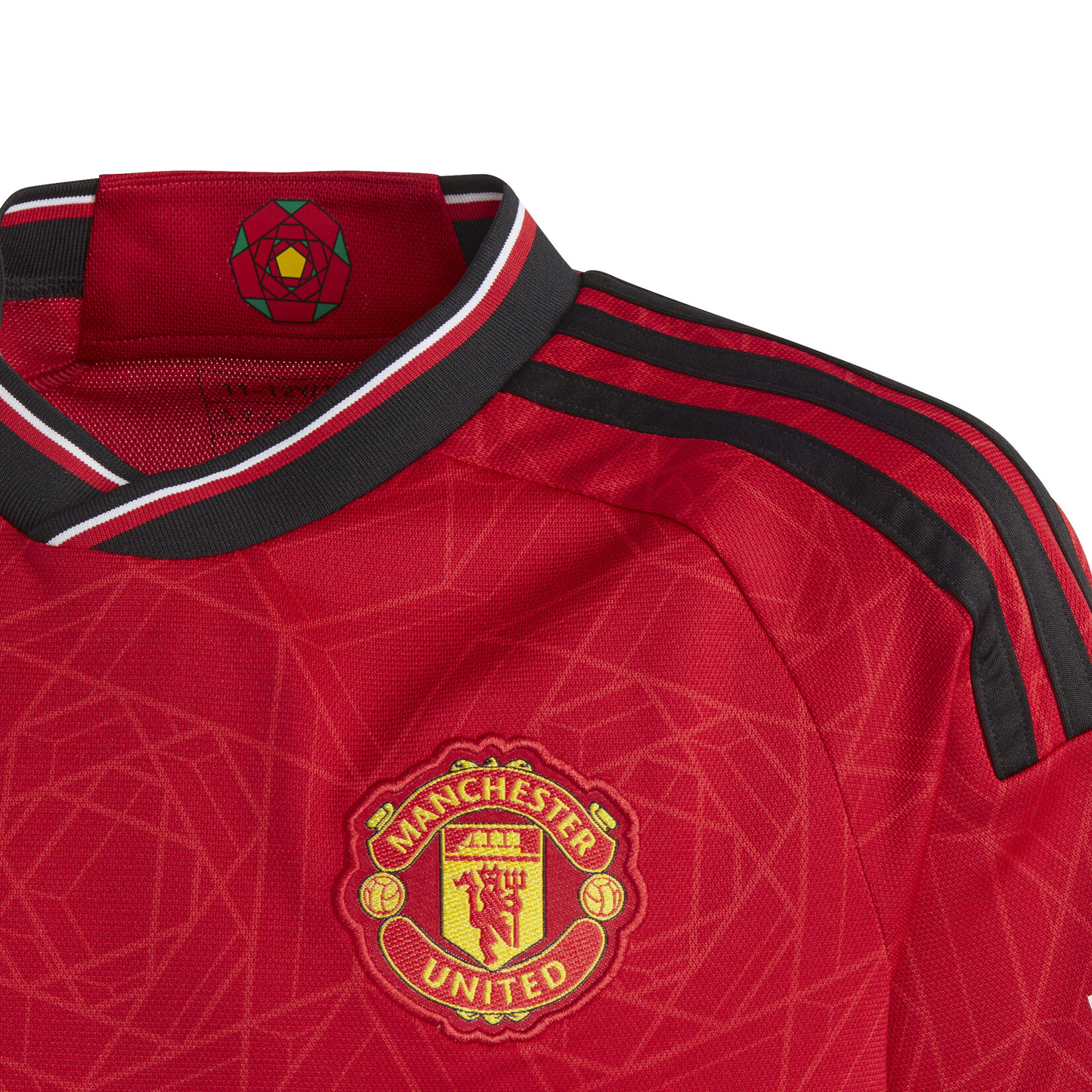 ADIDAS MANCHESTER UNITED 23/24 HOME JERSEY YOUTH (RED/BLACK)