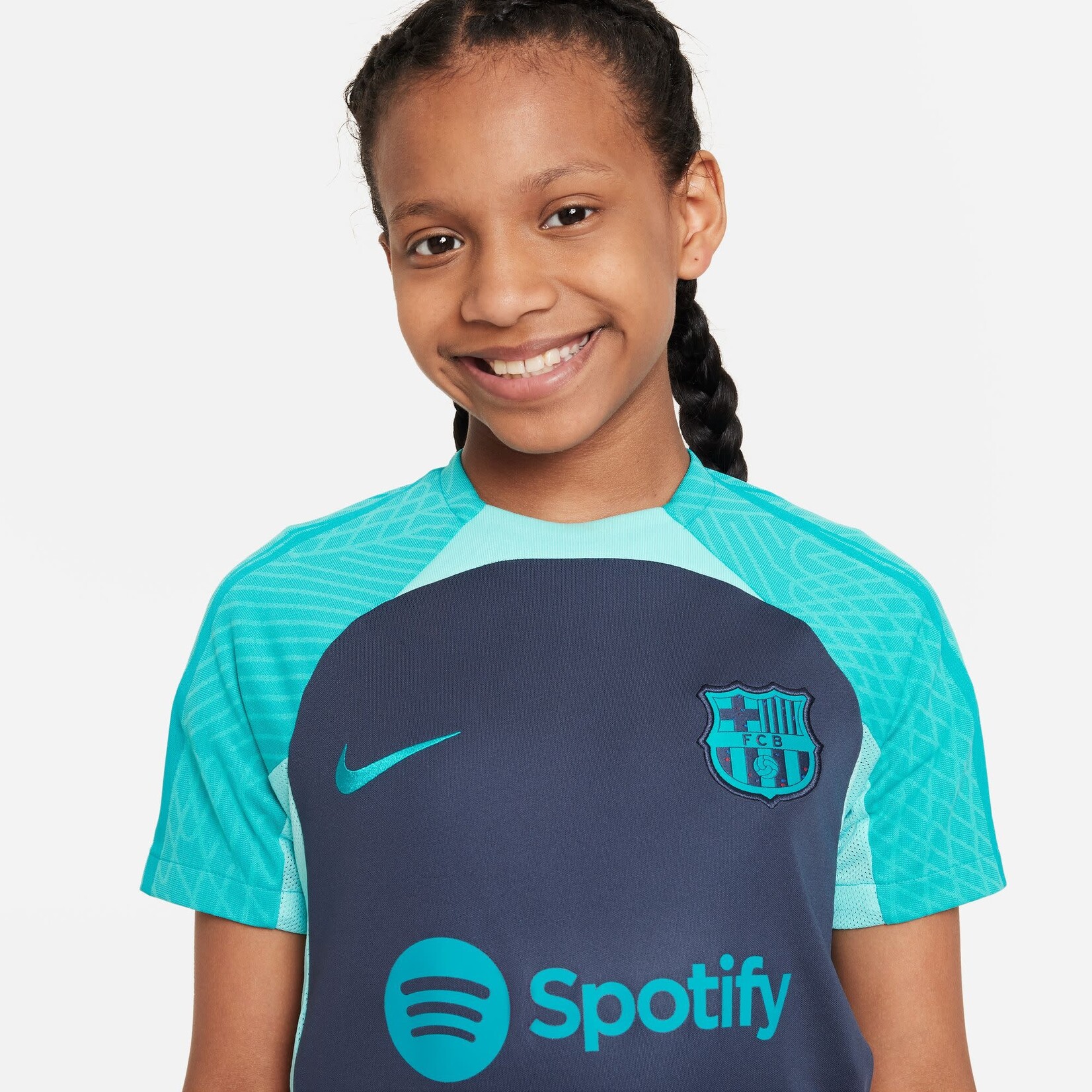 Nike FC Barcelona 2023 Blue Away Prematch Jersey