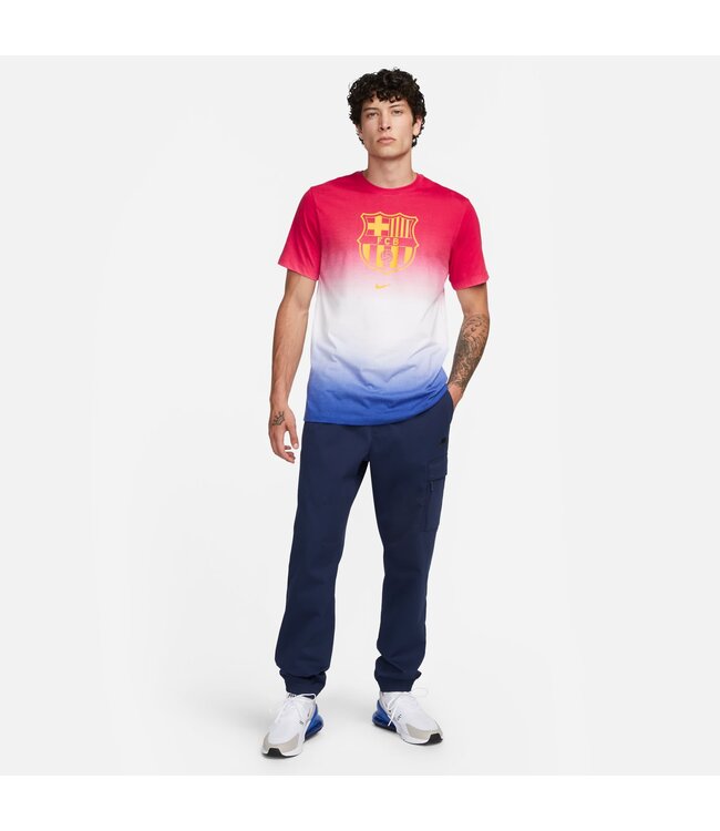 Nike FC Barcelona 23/24 Crest Tee (Red/White/Blue)