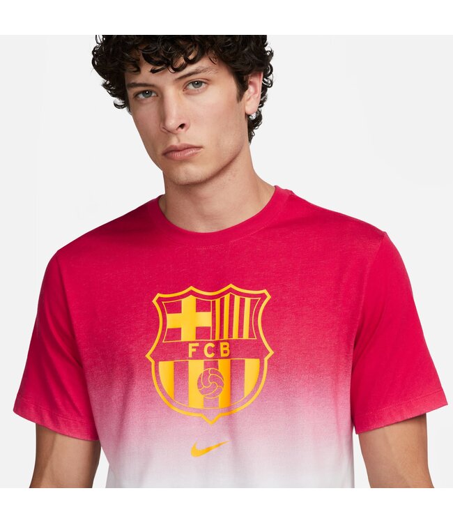 Nike FC Barcelona 23/24 Crest Tee (Red/White/Blue)