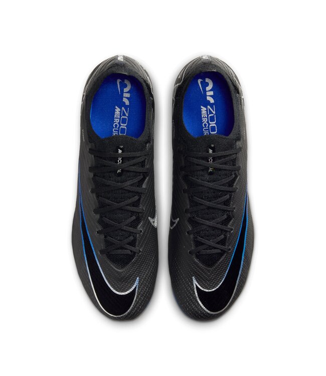 Nike Zoom Mercurial Vapor 15 Elite FG (Black/Blue)