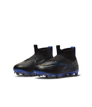 Nike ZOOM MERCURIAL SUPERFLY 9 ACADEMY FG/MG JR (BLACK/BLUE)