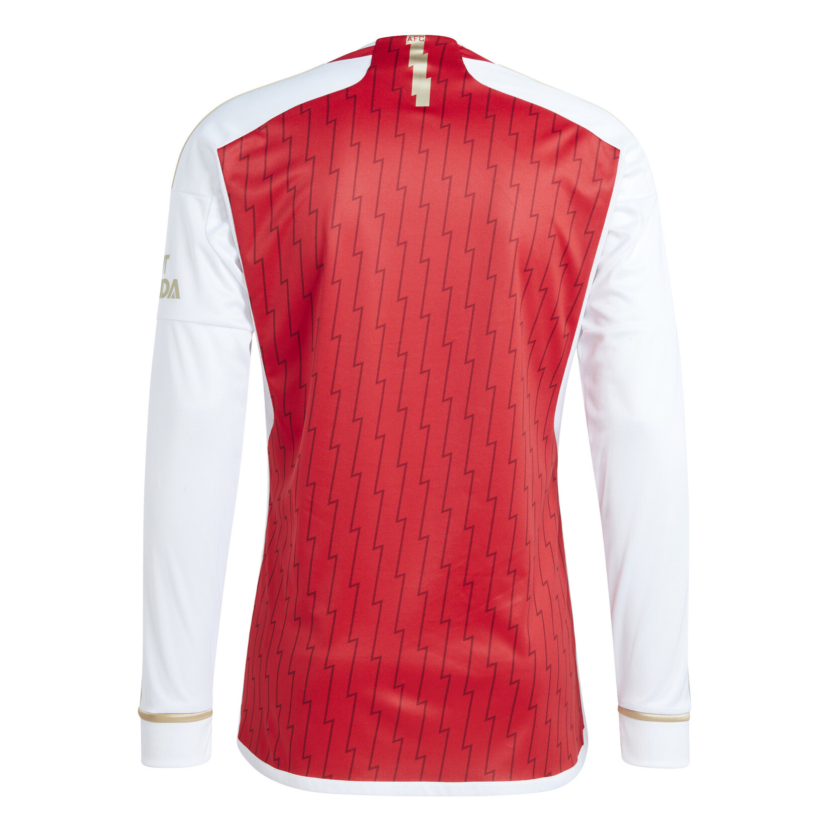 adidas Arsenal 23/24 Long Sleeve Home Jersey - Red, Men's Soccer