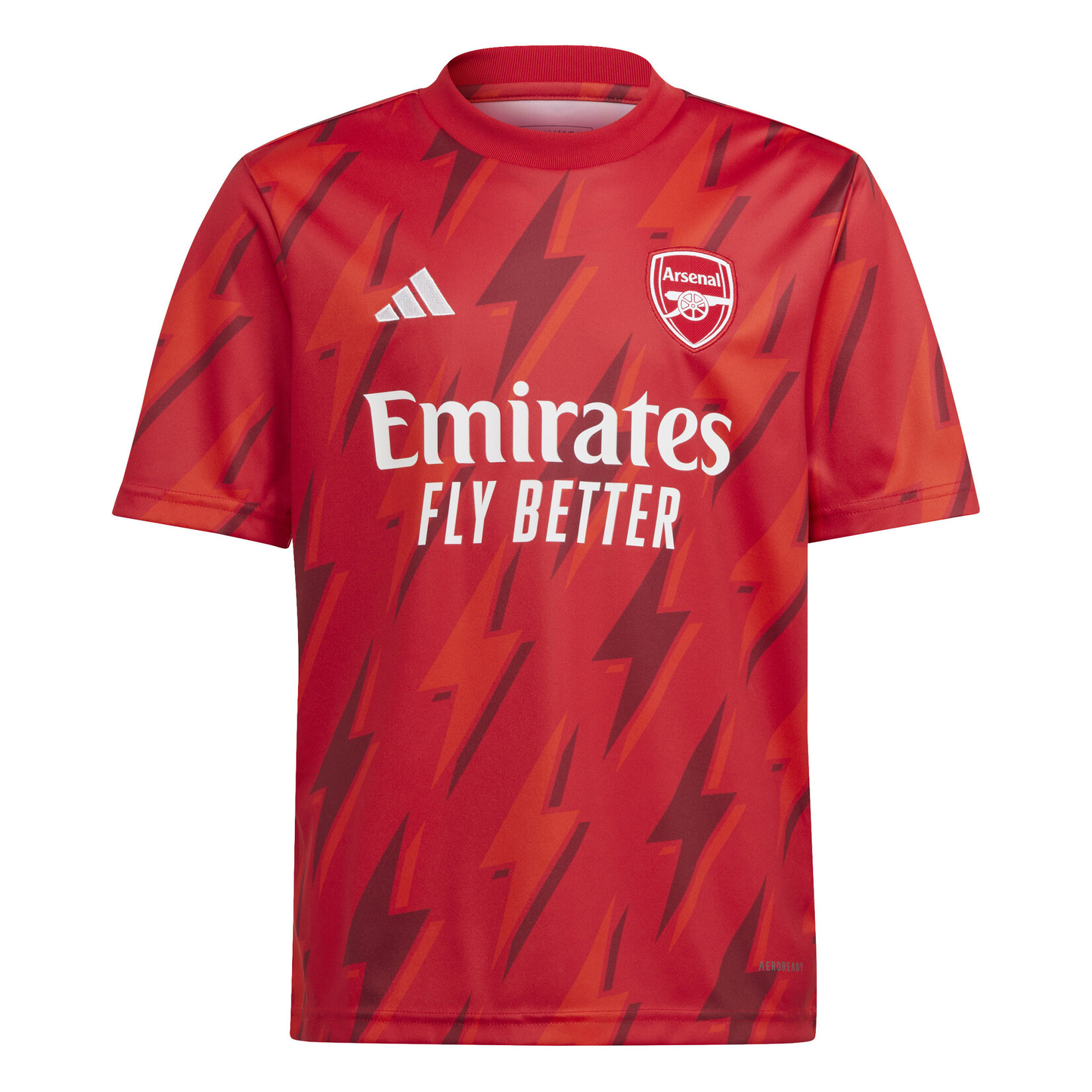 ADIDAS ARSENAL 23/24 PREMATCH JERSEY YOUTH (RED)