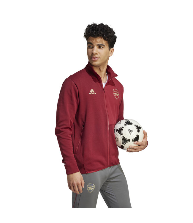 Adidas Arsenal 23/24 Anthem Jacket (Red)