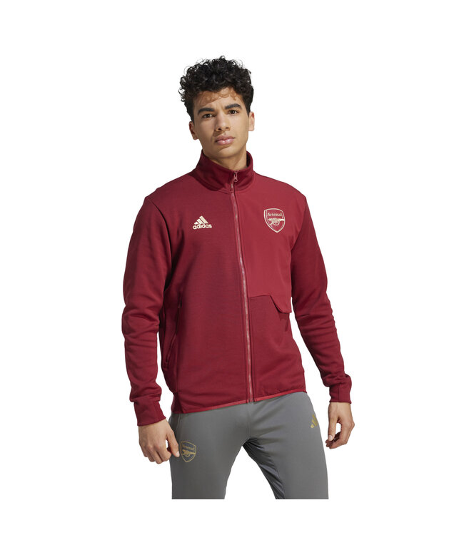Adidas Arsenal 23/24 Anthem Jacket (Red)